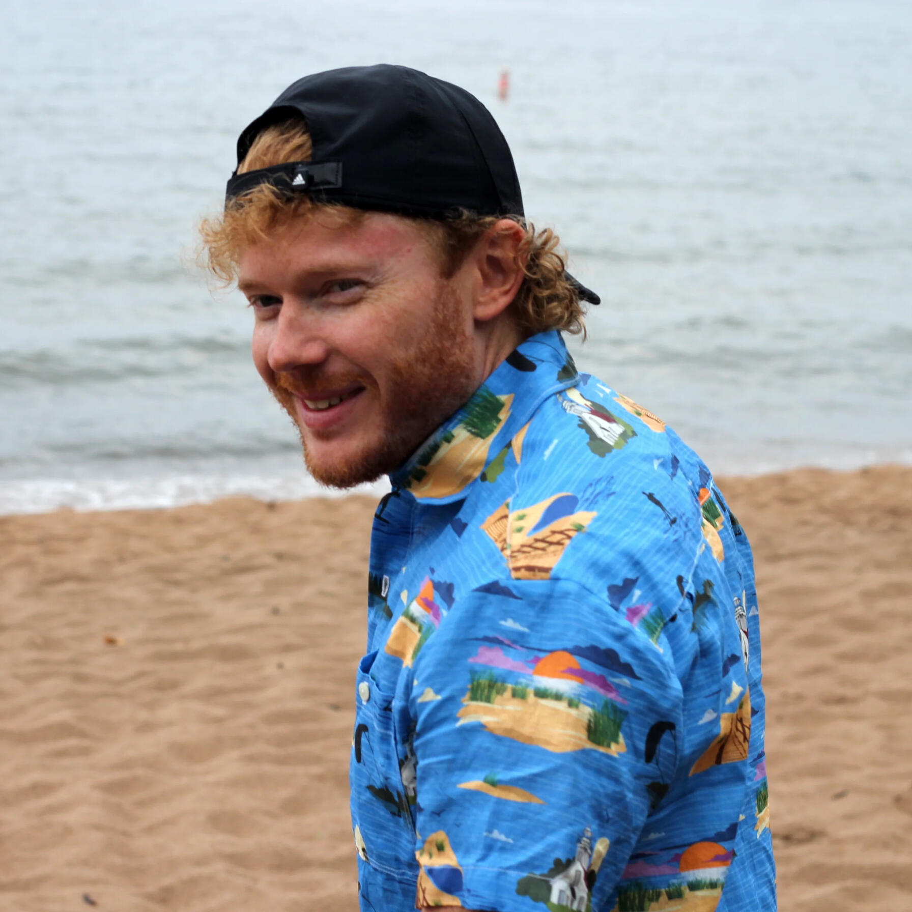 The Sleepy Bear Beach Shirt